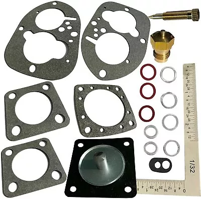 Solex Carburetor Repair Kit For Volvo Penta 856472 AQ115 AQ130 AQ125 AQ131 AQ145 • $20