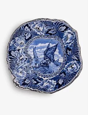 Diesel Living Classics On Acid Maastricht Ship Porcelain Plate 28cm SELETTI • $276