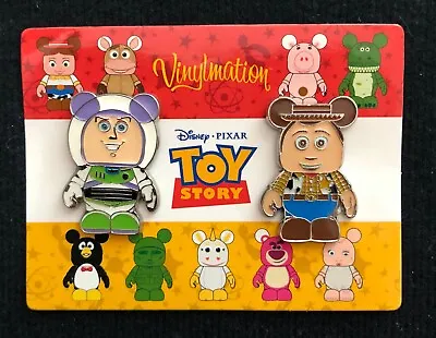 JDS Japan Woody Buzz Lightyear Vinylmation Toy Story Disney Pin 110850 • $34.95