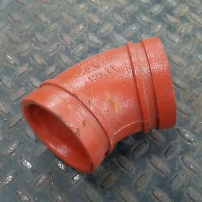 Victaulic No. 11 3  45 Degreee Elbow Fitting 88.9mm - USED • $9.99