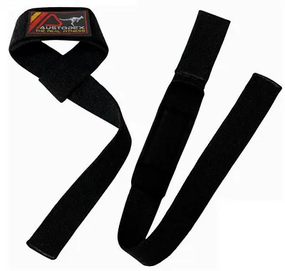 Austodex Weight Lifting Single Loop Gym Training Gloves Wrist Support Bar Straps • $7.80