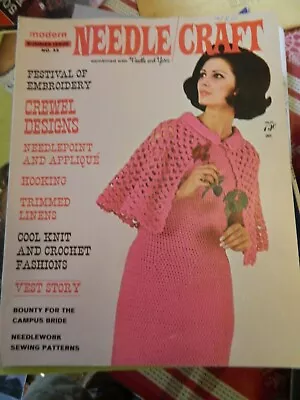 Vintage Magazine MODERN NEEDLE/CRAFT SUMMER ISSUE #55 • $5.99