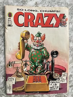 Crazy (Magazine) #94 So Long Chumps! Final Last Issue Marvel 1983 Vintage Comic • $3.99