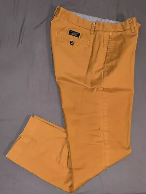 BANANA REPUBLIC Designer MASON FLAT FRONT COTTON CHINO SPORT PANT 33/29 -EPC! • $19.99