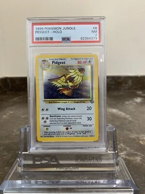 $8.50 • Buy 1999 Pokemon Jungle Pidgeot Holo #8 Unlimited PSA 7 Near Mint