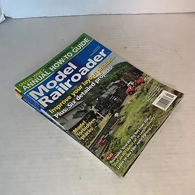 Model Railroader Train Magazine Mixed Lot Of 5 From 2021 Various Issues • $15