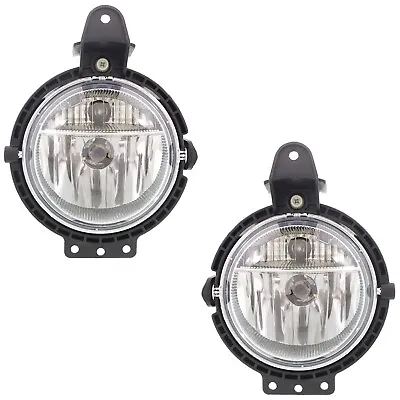 Set Of 2 Clear Lens Fog Light For 2007-15 Mini Cooper LH & RH W/ Bulbs • $65.02