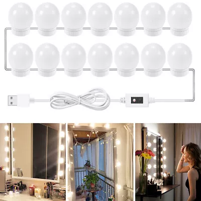 Mirror Light Vanity Mirror Lights Hollywood Mirror Lights Make Up Light 42 LED • $15.15