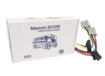 Macca's Offroad 12V 10A Battery DC-DC DCDC Charger Suit Lithium LiFePO4 • $99