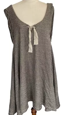 $45 • Buy Womens Tigerlily Striped Cotton Dress Au 14