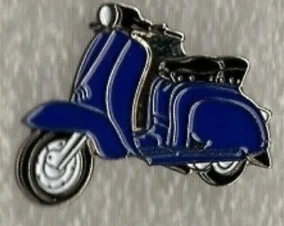 Lambretta Scooter Pin Badge. Blue  Version. Metal. Enamel. Mods Scooterist  • £1.60