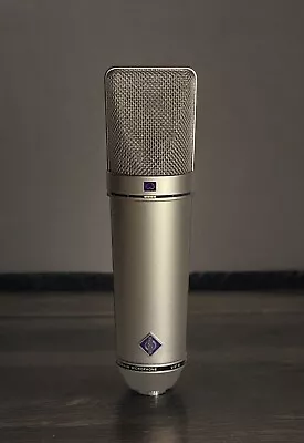 Neumann U 87 Ai Large-diaphragm Condenser Microphone - Nickel • $2600