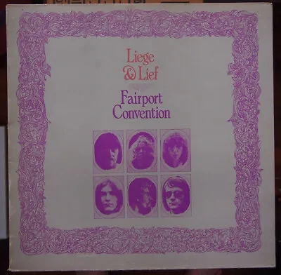 Fairport Convention - Liege And Lief 1969 UK Vinyl LP G/F Island Pink Rim EX/VG • £30
