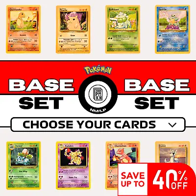 1999 Pokemon Base Set: Choose Your Card! Up To 40% Off! • $2.29