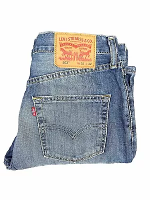 Levi's 503 Denim Men’s Jeans Straight Leg Regular Fit Size 32X32 Zip Fly • $48