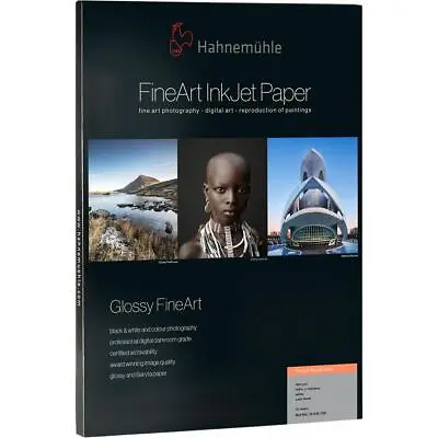 Hahnemuhle FineArt Baryta Satin Photo Paper (8.5x11 ) 25 Sheets #10641221 • $50.55