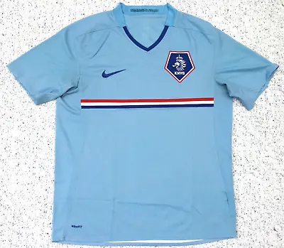 Authentic Holland 2008-09 Away Football Shirt Large Adult Nike  (good/vgood) • £30