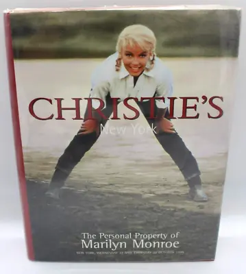 Christine's New Your The Personal Property Of Marilyn Monroe Amazing Book.  NM. • $69.99