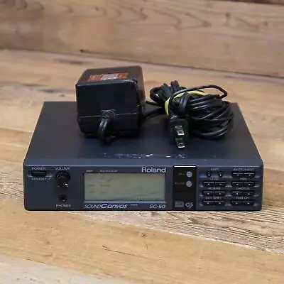 Roland SC-50 Sound Canvas SC50 Desktop Synthesizer Module U223510 • $155