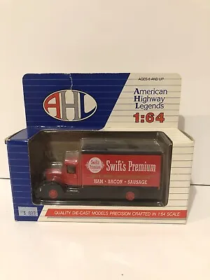 Vintage Hartoy/American Highway Legends/Swift's Prem 1:64 Mack Model BM L01012 • $10