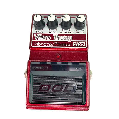 DOD FX22 VIBRO THANG Vibrato/Phaser Effects Analog Pedal - Tested Working • $121.50