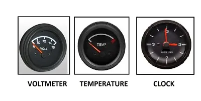 Aftermarket Porsche  914 Replica Temperature Voltmeter Clock Set 91464111830 • $120