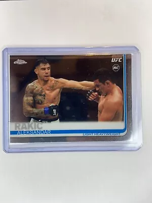 2019 Topps Chrome UFC Aleksandar Rakic Rookie RC #64 Light Heavyweight • $2.39