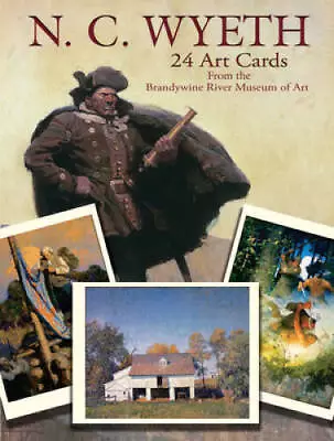 N C Wyeth 24 Art Cards: From The Brandywine River Museum Of Art ( - ACCEPTABLE • $9.84