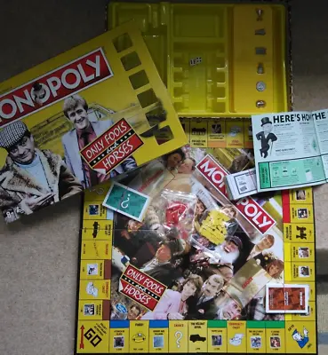 MONOPOLY Only Fools And Horses Board Game (VGC) Classic TV Series Theme Monopoly • £7.99