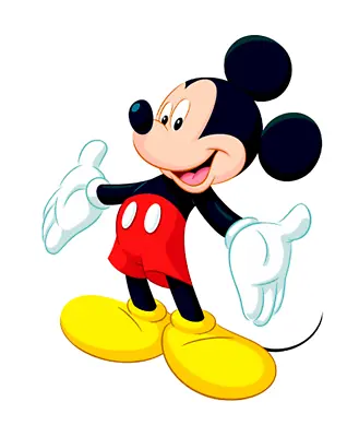  Large VINYL Mickey Mouse STICKER DECAL  7  High  MATTE VINYL • £3.95