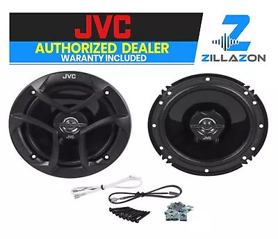 JVC CS-DF620 6.5  2-Way Coaxial Car Audio Speakers 6-1/2  Pair 300W Subwoofers • $29.95