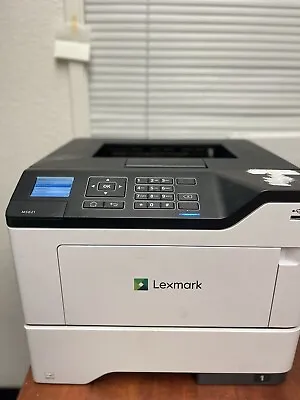 Lexmark MS621 Wireless Monochrome Laser Printer✅5k Page Count✅ Toner 90% Level✅ • $249