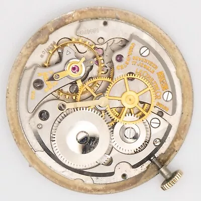 Vintage LeCoultre Caliber P830/CW 17-Jewel Wristwatch Movement Keeps Time • $260