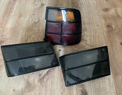 Tail Light BMW E34 M5 Rucklicht Links E34 Tail Lamp BMW E34 HELLA BLACK SMOKE • $450