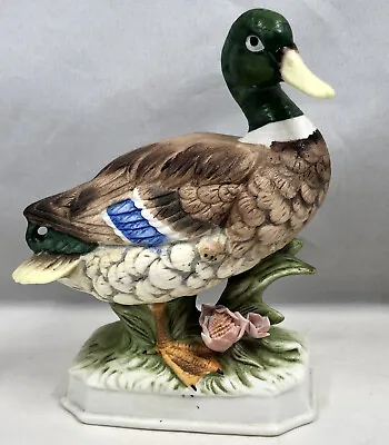 Napcoware Mallard Duck Figure #8807 5  Tall Vintage • $10