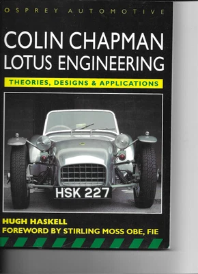 £51.99 • Buy Colin Chapman Lotus Engineering Theories, Designs & Applications By Hugh Haskell
