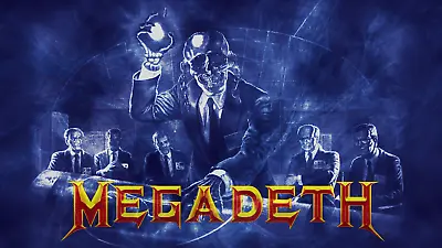 NEW MEGADETH Rust In Peace BANNER HUGE 3x5 Ft Fabric Poster Flag Tapestry Art • $19.95