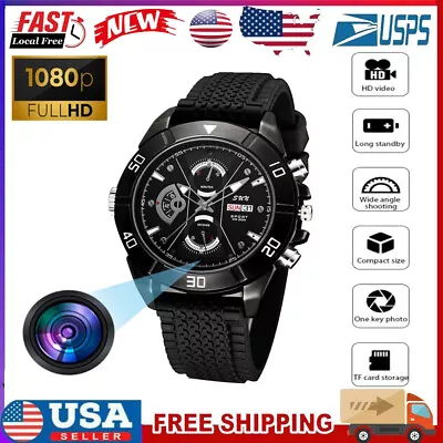 HD 1080P Wrist Watch Camera Night Vision Motion Detaction Sound Video Recorder • $13.82