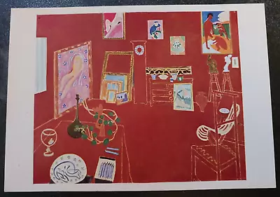 Vintage Postcard MATISSE Red Studio Museum Of Modern Art Unposted • $9.95