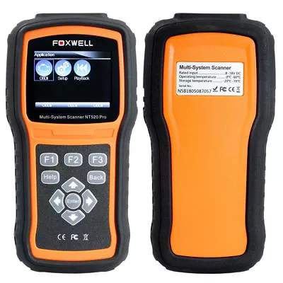 Foxwell Nt530 Mercedes Benz Diagnostic Scanner Tool Code Srs Reader Nt510 • $169.95