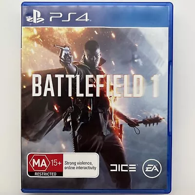 Battlefield 1 PS4 PlayStation 4 *Tested & Working* • $8.95