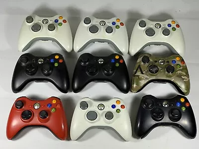 Xbox 360 Controller Lot For Parts Or Repair • $64.99