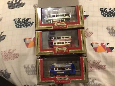 LLedo Diecast Model Buses X3.   Collectors Guild  . Rare Limited Editions. New. • £7.99