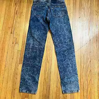 Levis Vintage Jeans Mens 34 X 36 Acid Wash Orange Tab 80s USA Denim  • $60