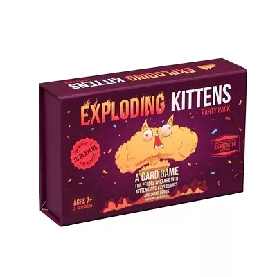 Exploding Kittens Party Pack - Brand New & Sealed English Version Card Game AU • $24.51