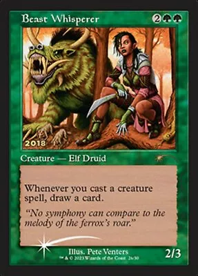 Beast Whisperer - Foil (30th Anniversary Play Promos) Unique & Misc. Promos MTG  • $2.70