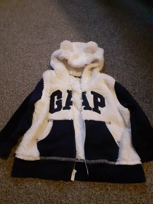 Baby GAP Fleece Hoody Age 6-12 Months • £2