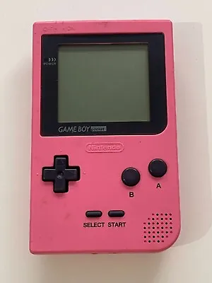 Nintendo Game Boy Pocket Console - Pink No Sound • £39.99