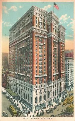 Vintage Postcard 1927 Hotel McAlpin Herald Square Historic Site New York City NY • $9.89