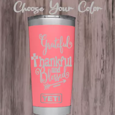 Monogram Vinyl Decal For Tumblers Cups Sticker With Inspirational Quote  • $2.75